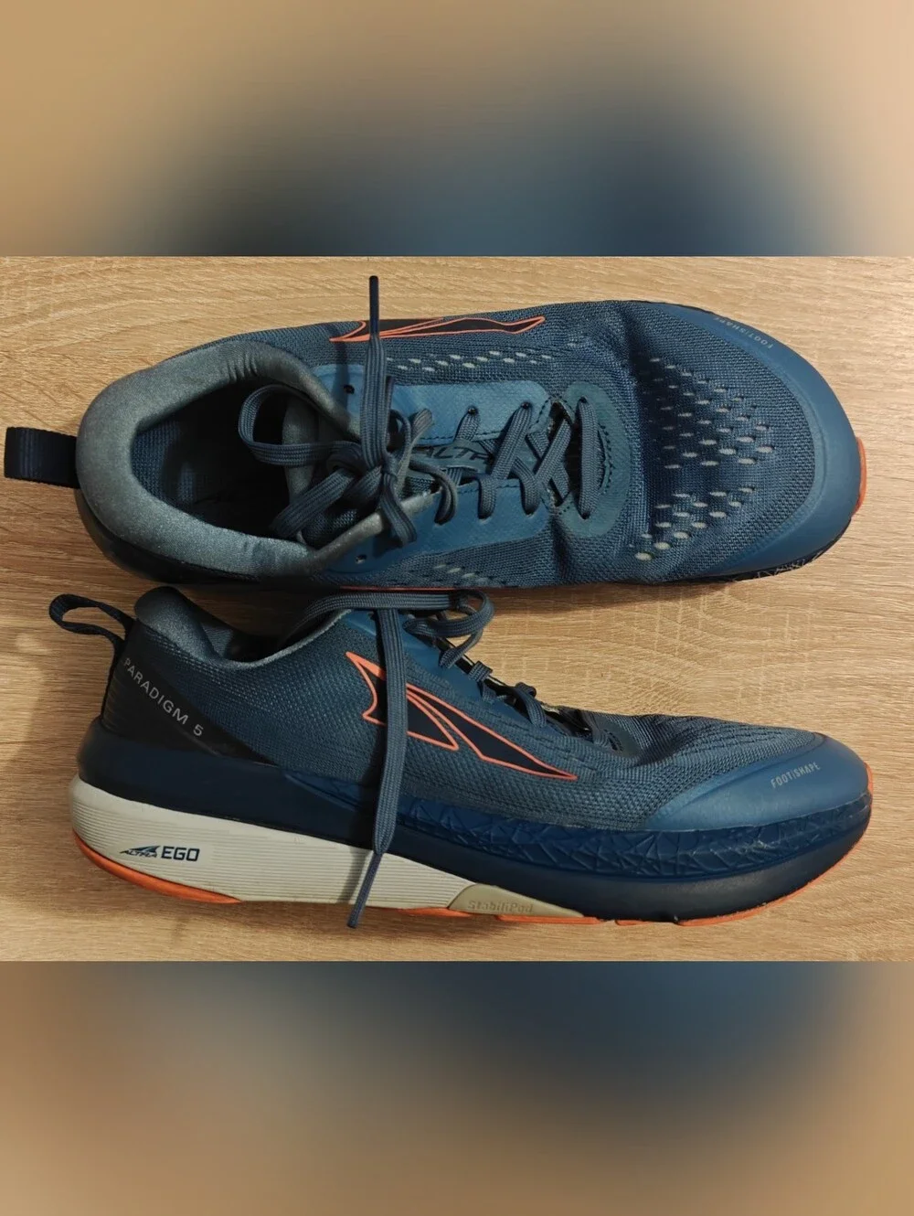 Altra Paradigm 5 Women’s Running Shoes Blue Coral AL0A4VQY460 Size 9 Comfort Sup